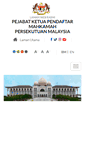 Mobile Screenshot of kehakiman.gov.my